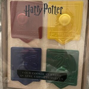Harry Potter House Crest Cookie Cutters - Multicolor Set